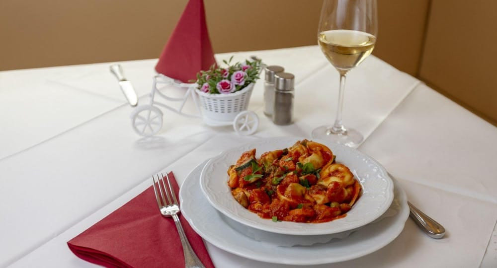 Tortellini in der Pizzeria Ristorante Santa Lucia in Wien